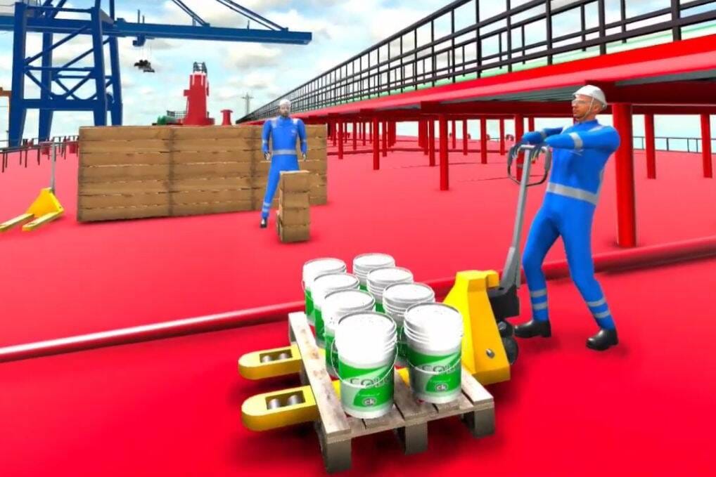 Sample Handling Simulation Our Projects | VR Training Simulators for Safety & Operations – Spatiotech
