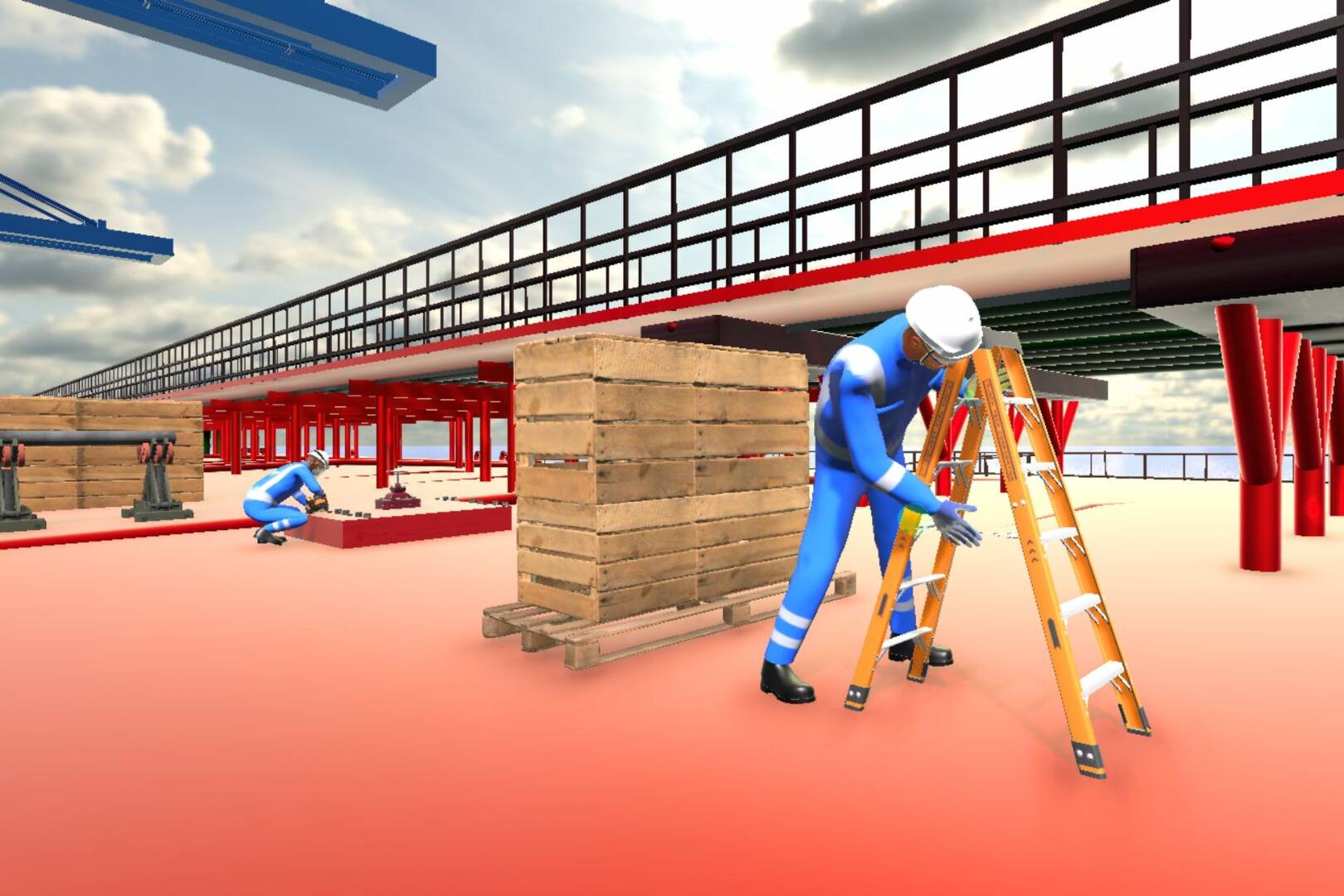 Hand Injury VR Safety Simulation Training