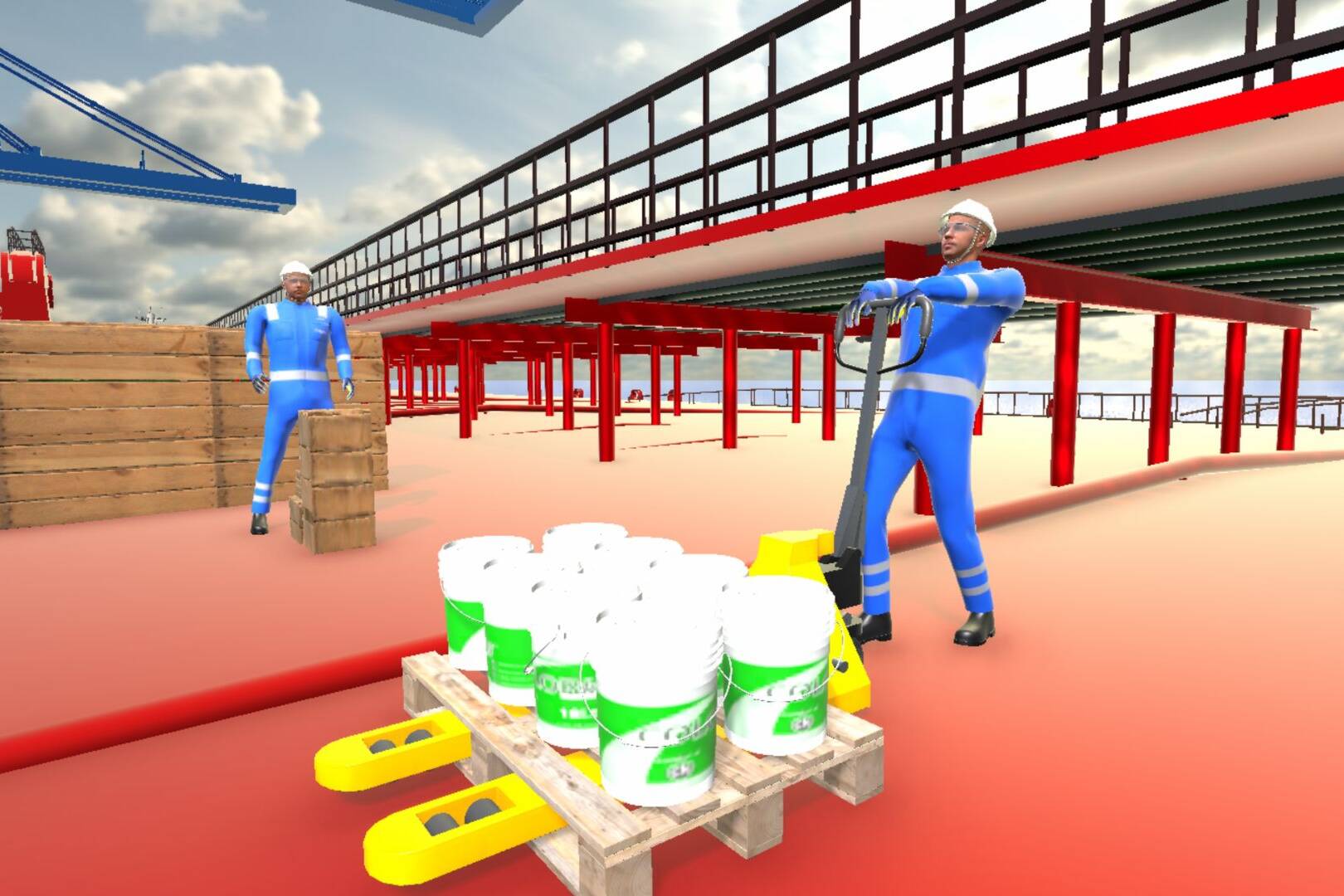 Manual Handling VR Safety Simulation Training