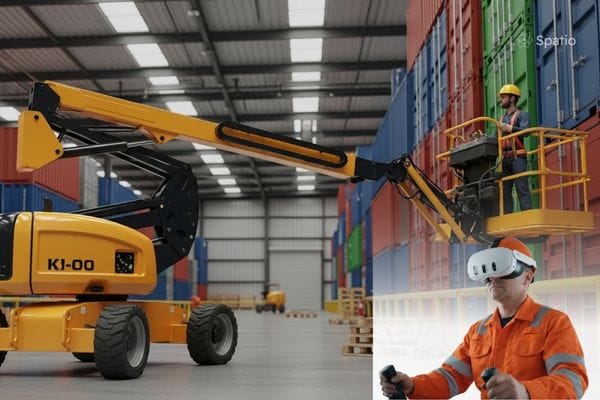 Articulated Boom Lift Simulation