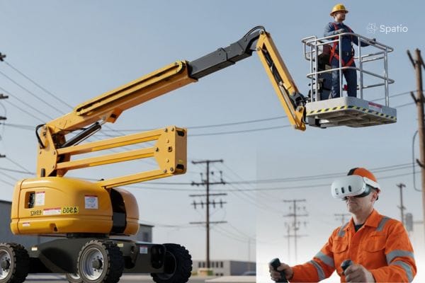 Electrically Isolated Articulated Boom Lift