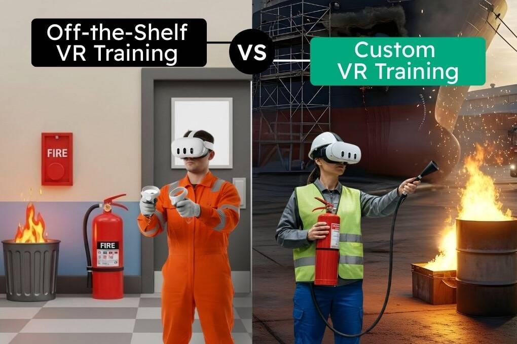 Off-the-Shelf vs Custom VR Training