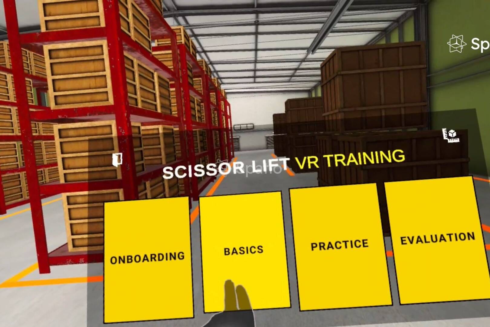Scissor Lift VR Training