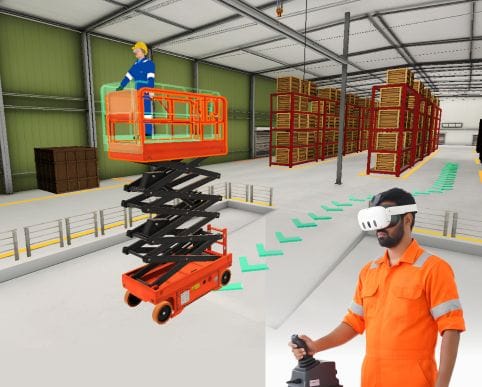 Scissor Lift VR training