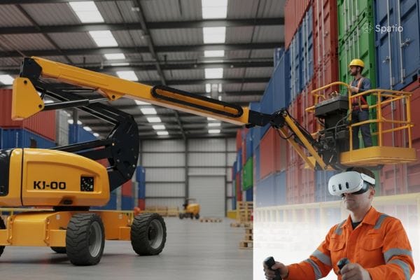 Articulated Boom Lift Simulation