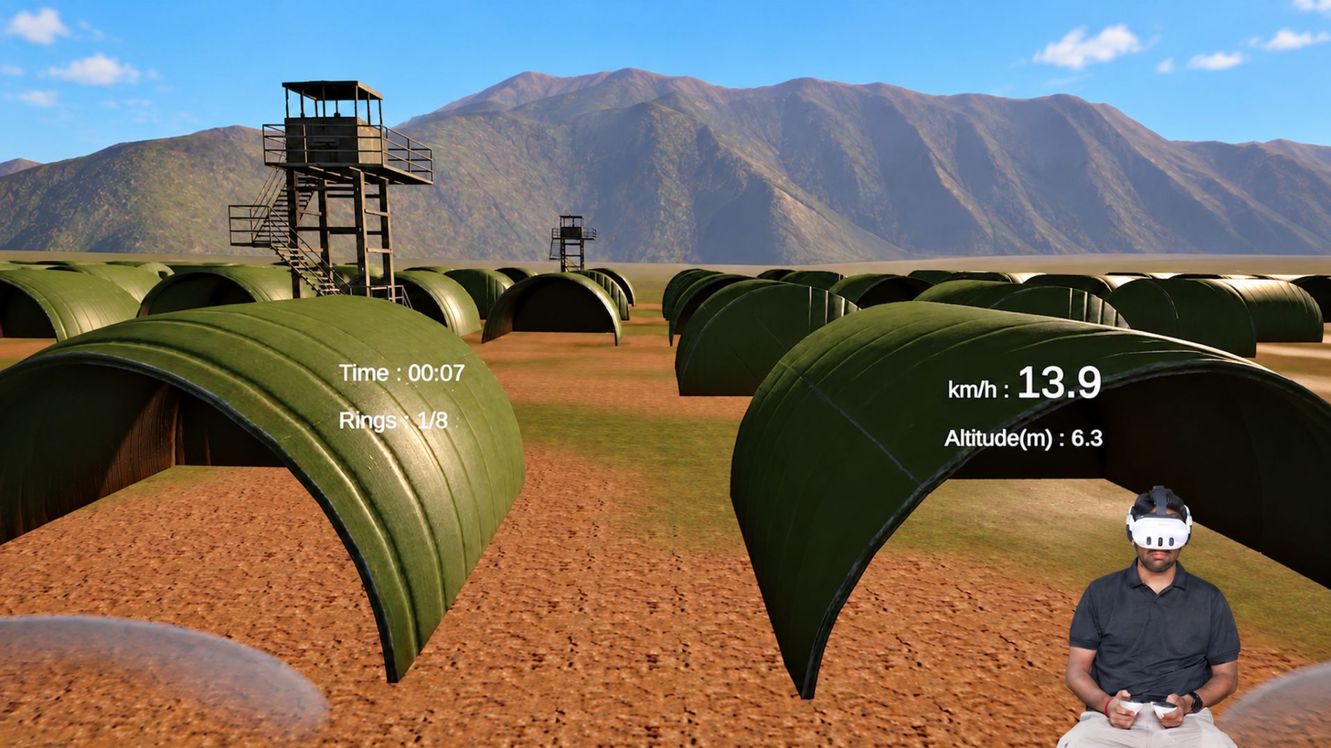 VR Drone Operator Training Simulator