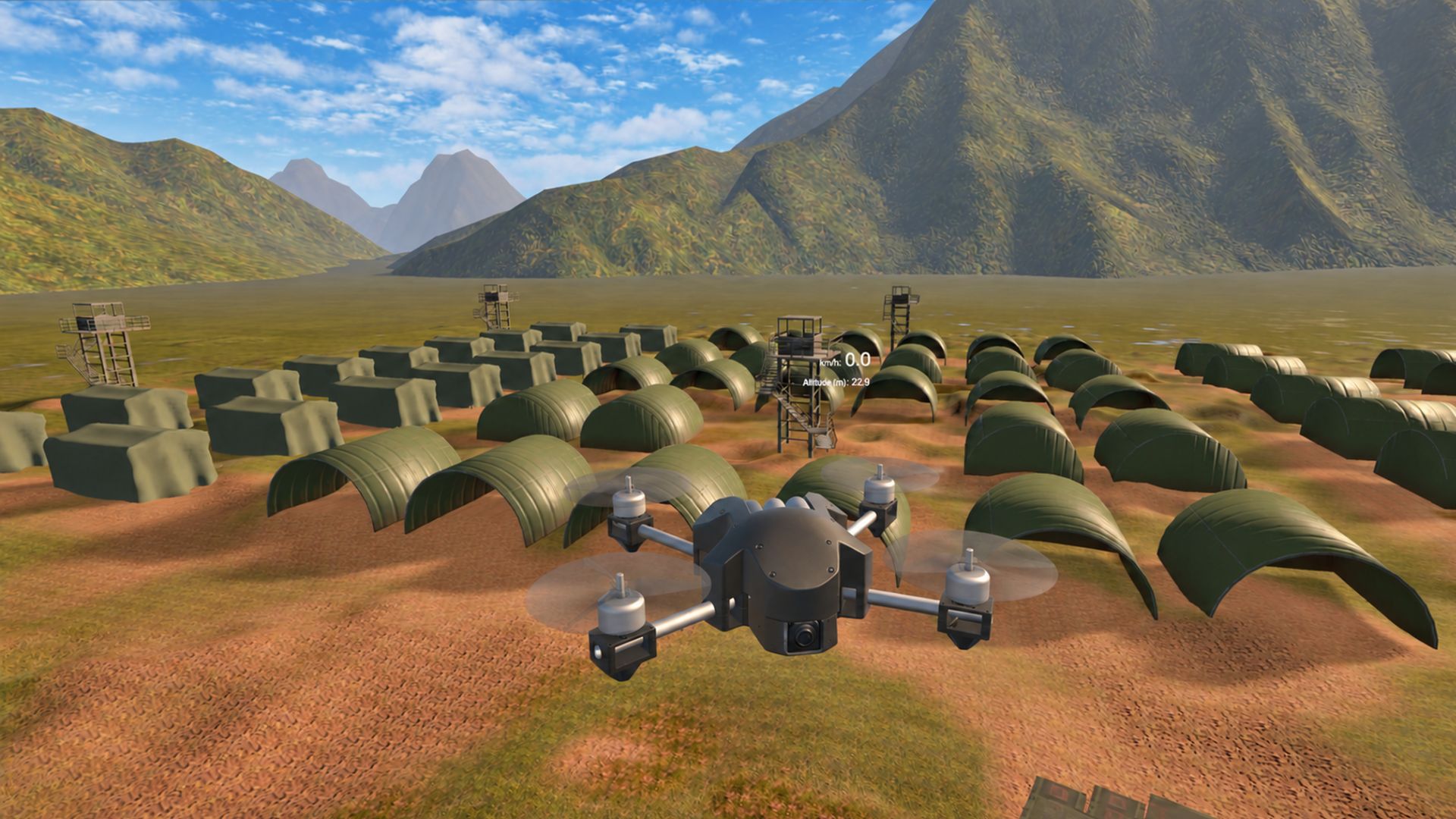 VR Drone Operator Training Simulator