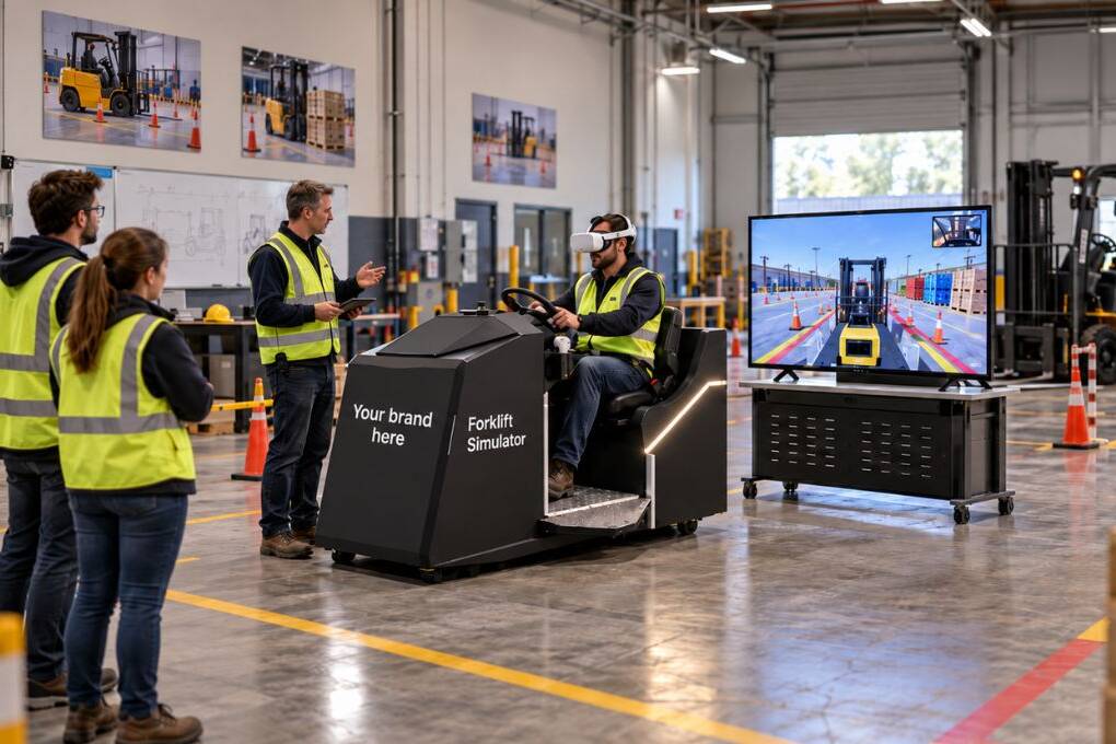 White Label Forklift Simulation Training